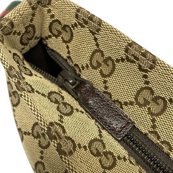 GUCCI Leather Shoulder Bag 610-071225 - Picture 7 of 14